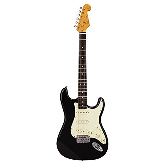 SX Stratocaster Siyah Elektro Gitar Elektro Gitarlar Fiyatı