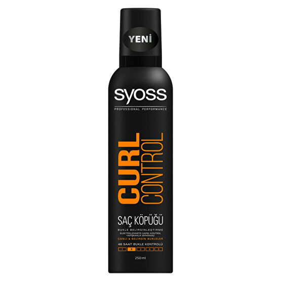 Syoss Curl Control- Bukle Belirginleştirici Köpük 250 Ml Saç Şekillendirici Köpük Fiyatı