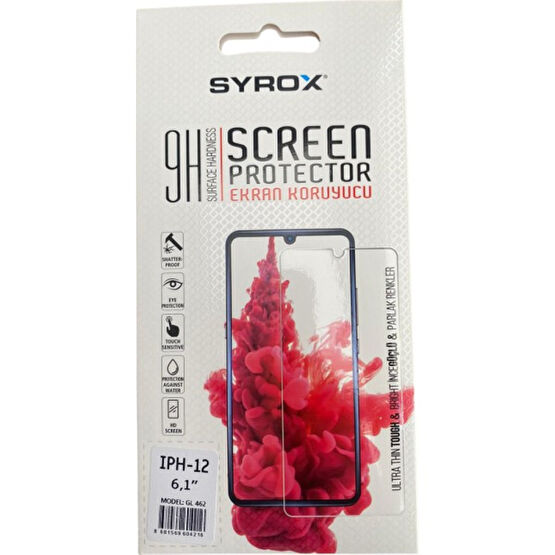 Syrox iPhone 12 Ekran Koruyucu Cep Telefonu Ekranı Fiyatı