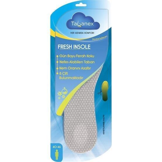Tabanex Erkek Fresh Insole Tabanlık
