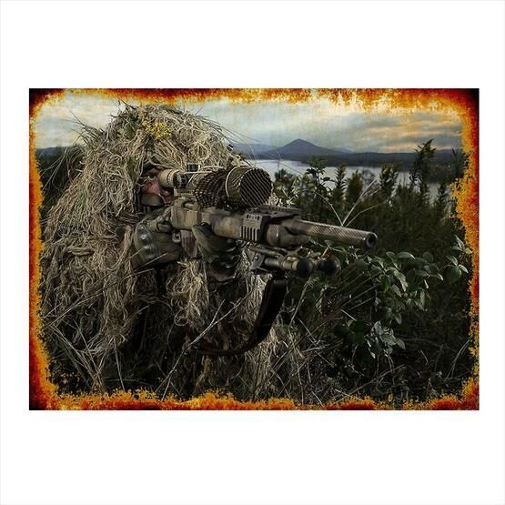 Tablomega Sniper 35x50 cm Ahşap Tablo