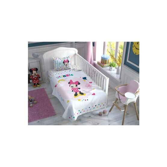 Taç Minnie Mouse Color Bebek Pike Takımı