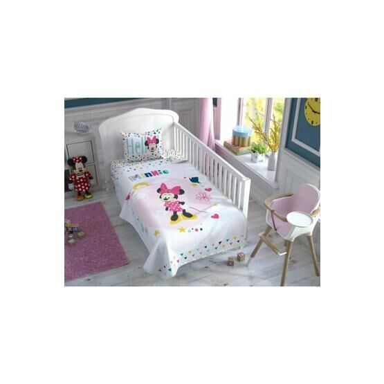 Taç Minnie Mouse Color Bebek Pike Takımı