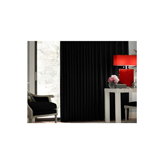 Taç Siyah Blackout Karartma Güneşlik 120 x 210 Beden