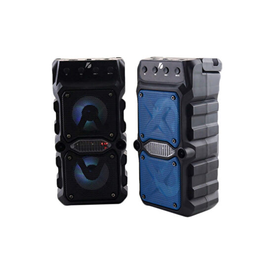 Talon Kamp Hoparlörü Bluetooth Hoparlör Kablosuz Işıklı Çift Hoparlör Standlı Fm Radyo Sd Kart Usb Bluetooth Hoparlör Fiyatı