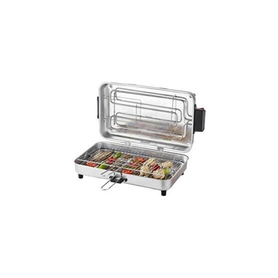 Taner Mangalcı Macro Boy Elektrikli Izgara Mangal Barbekü 1300W 45X27CM Elektrikli Izgara-Barbeküler Fiyatı