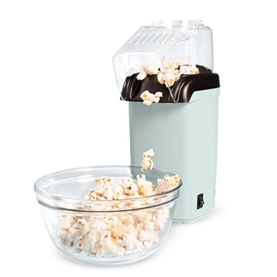 Tasty Hot Air Popcorn Popper, Healthy and Delicious Popcorn in Minutes, Fast and Easy-to-Use, Built-In Measuring Cup and Butter Warmer, 8 Cups, Aqua Mısır Patlatma Makineleri Fiyatı