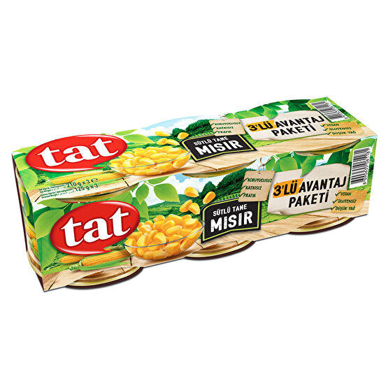 Tat Mısır 3x220 G Konserve Fiyatı