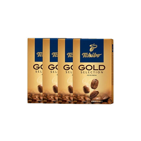 Tchibo Gold Selection Öğütülmüş Filtre Kahve 4x250 gr Filtre Kahve Beden