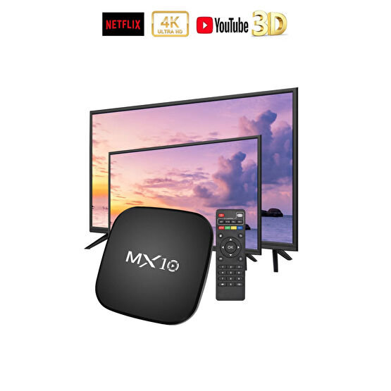 TECHNOMEN 4k Android 11.1 -3840x2160 Çözünürlük H265 4 Çekirdek Işlemci  Box Internet Medya Oynatıcı / Player Fiyatı
