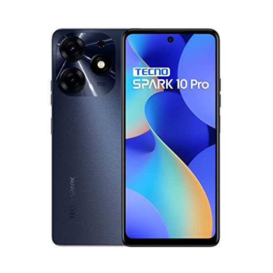 Tecno Spark 10 Pro 256 GB 8 GB RAM Siyah Cep Telefonu (Spark Türkiye Garantili)