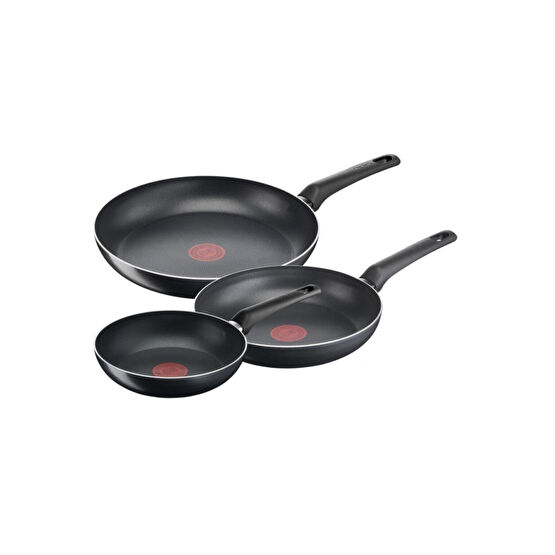 TEFAL B55691 Titanyum 1X SimpleCook 3lü Tava Seti 20/24/28 cm Tavalar Fiyatı