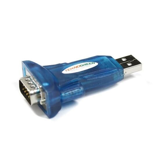 Teknogreen TK-U232 USB to RS232 Dönüştürücü Konnektör