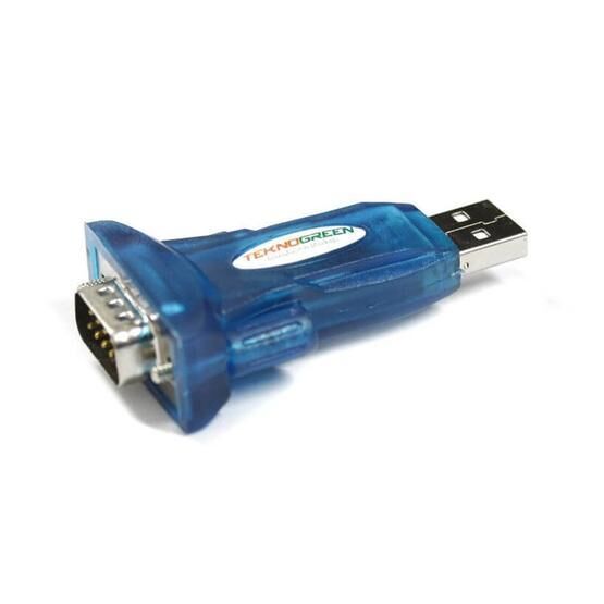 Teknogreen TK-U232 USB to RS232 Dönüştürücü Konnektör
