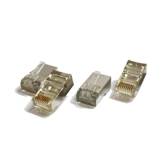 Teknogreen TKJ-45M 100'lü RJ45 Metal Konnektör