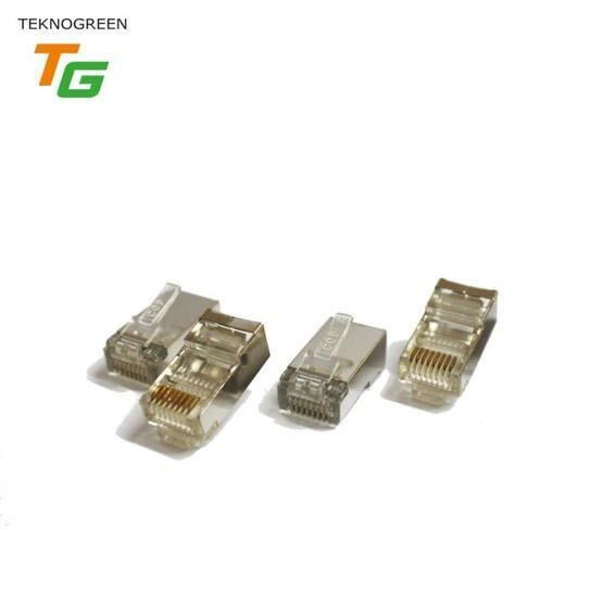 Teknogreen TKJ-45M 100'lü RJ45 Metal Konnektör