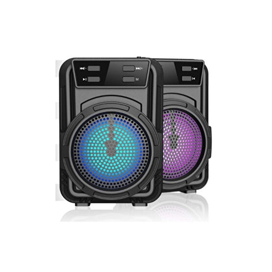 Teknoloji Gelsin Işıklı Kablosuz Hoparlör Bluetooth Speaker Ses Bombası Mini Led Işıklı Fmradyo/sdkart/usb Bluetooth Hoparlör Fiyatı
