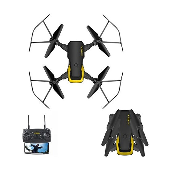Teknospy Corby CX007 Zoom Pro Smart Akıllı Kameralı Drone Stabil Uçuş Havada Asılı Kalma - Siyah Drone Fiyatı