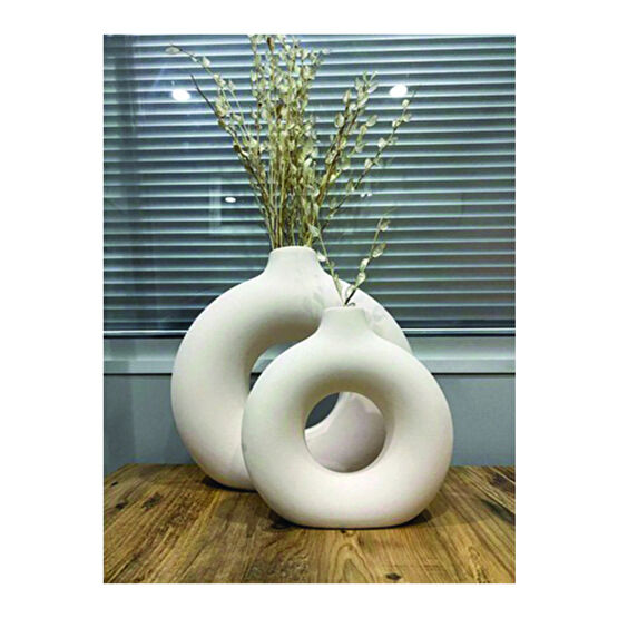 TEMA HOME Halka Vazo Büyük & Küçük Ikili Set Vazo Fiyatı