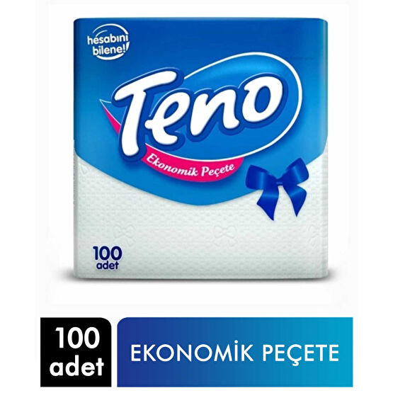 Teno Kağıt Peçete 100'lü Kağıt Mendil Fiyatı