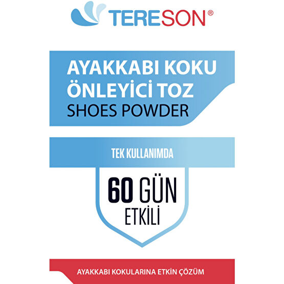 Tereson Ayakkabı Koku Önleyici Toz 1 Kutuda 10 Adet Tek Kullanımda 60 Güne Kadar Etkili Ayak Bakımı Fiyatı