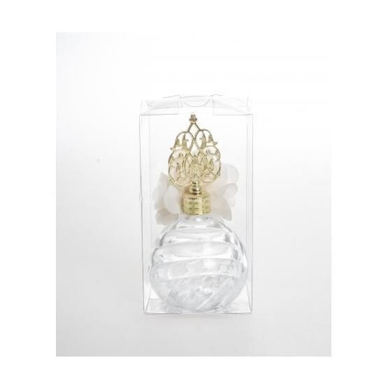 Terra Sarı Cam Kolonya Şişesi