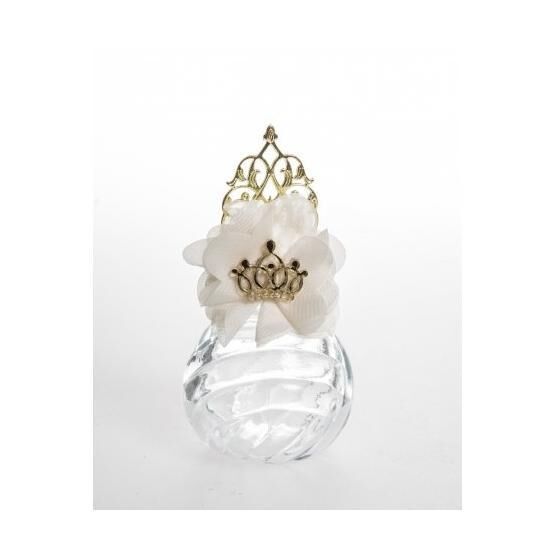 Terra Sarı Cam Kolonya Şişesi