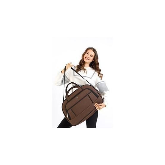 TH Bags TH100975 Kahve Siyah Kadın Seyahat Çantası