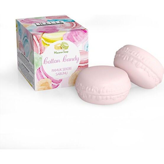 Thalia Pamuk Şekeri Macaron Sabun - 100 gr Banyo Aksesuarları Fiyatı