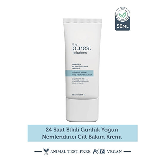 The Purest Solutions 24 Saat Etkili Günlük Yoğun Nemlendirici Cilt Bakım Kremi 50 ml Cilt ve Yüz Bakımı Fiyatı
