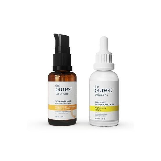 The Purest Solutions Leke Karşıtı Cilt Aydınlatmaya Yardımcı Bakım Seti Nemlendiriciler Fiyatı