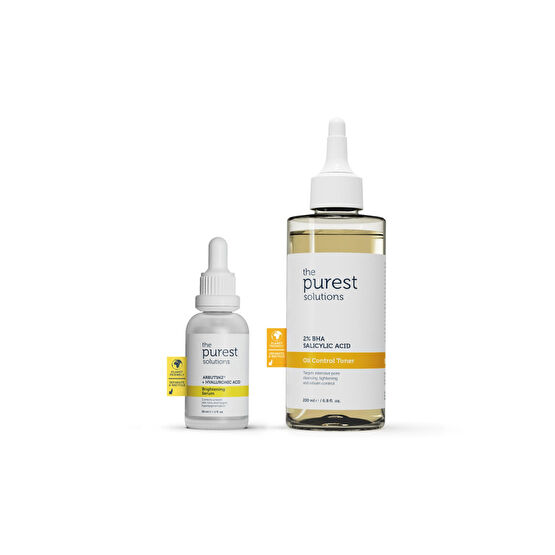 The Purest Solutions Leke Ve Siyah Nokta Oluşumunu Engellemeye Yardımcı Bakım Seti Cilt Temizleme ve Peeling Fiyatı