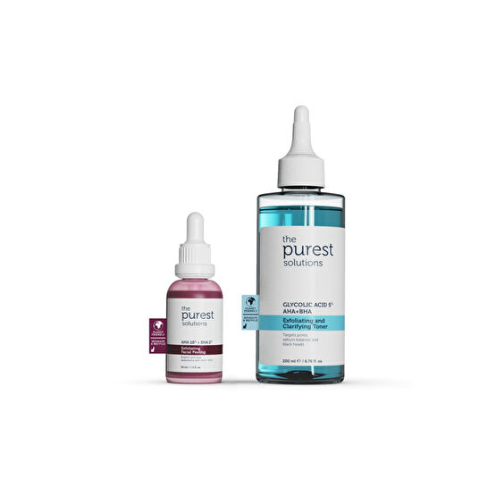 The Purest Solutions Siyah Nokta Önleme ve Gözenek Sıkılaştırmaya Yardımcı Bakım Seti 200 ml + 30 ml Cilt Temizleme ve Peeling Fiyatı