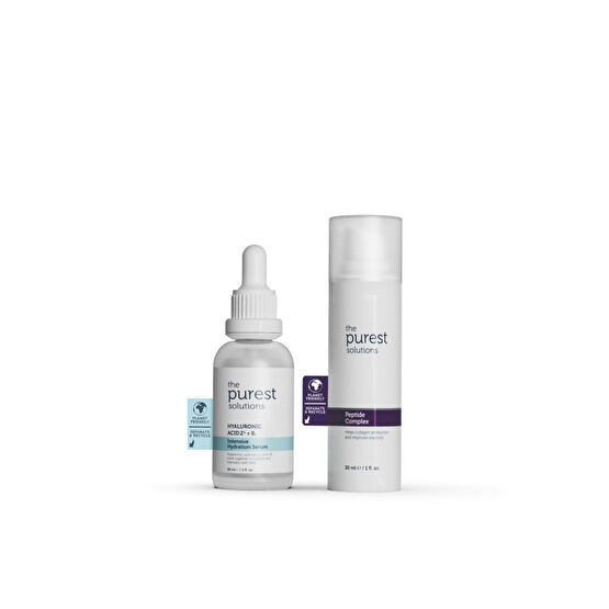The Purest Solutions Yoğun Nemlendirme Kırışıklık Önlemeye ve Onarmaya Yardımcı Bakım Seti 30 ml + 30 ml Cilt Temizleme ve Peeling Fiyatı
