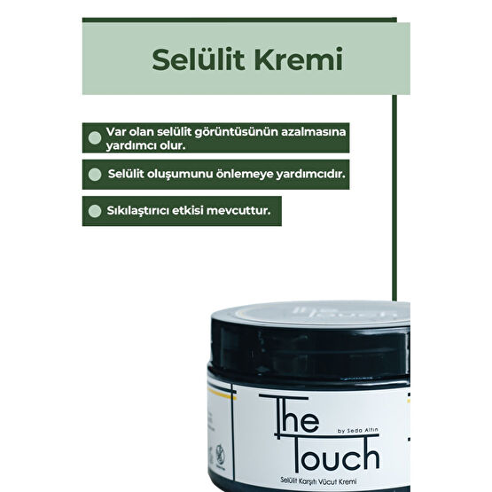 The Touch By Seda Altın Selülit Kremi 250 Ml Selülit Önleyici ve Gidericiler Fiyatı