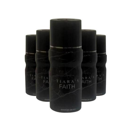 Tiaras Faith 5x150 ml Erkek Sprey Deodorant