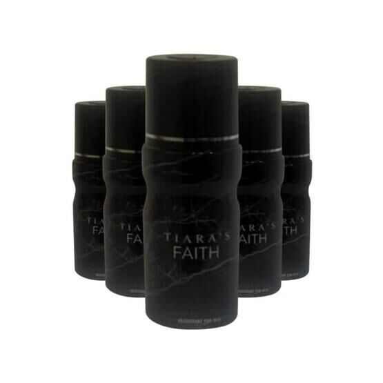 Tiaras Faith 5x150 ml Erkek Sprey Deodorant