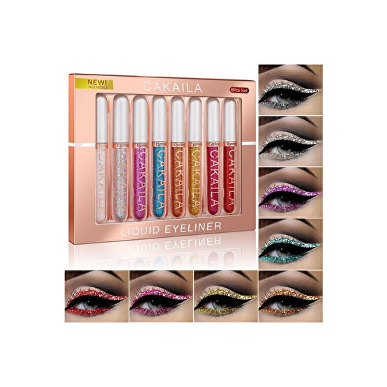 Tikatti Cakaıla Serisi 8 Renkli Glitter Eyeliner 03 Eyeliner Fiyatı