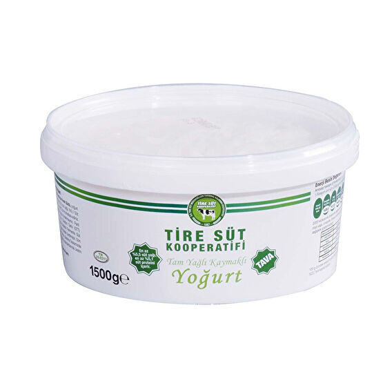Tire Süt Kooperatifi Kaymaklı Yoğurt 1500 Gr Yoğurt Fiyatı
