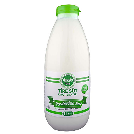 Tire Süt Kooperatifi Pastörize Süt Şişe 1000 ml Süt Fiyatı