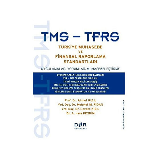 Tms, Tfrs Türkiye Muhasebe Ve Finansal Raporlama Standartlar - Mehmet Maşuk Fidan Muhasebe Finans Kitapları Fiyatı