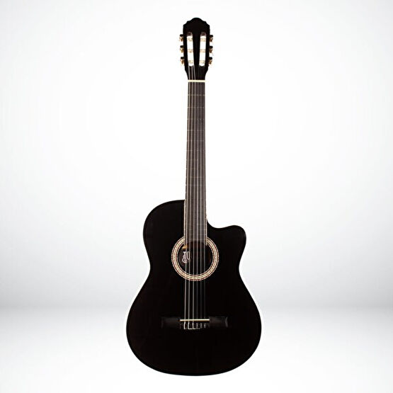 Toledo Lc-3900Cbk 4/4 Klasik Gitar (Siyah) Klasik Gitarlar Fiyatı