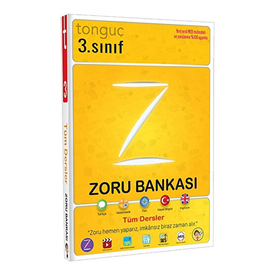 Tonguç Akademi 3. Sınıf Tüm Dersler Zoru Bankası Yardımcı Kitaplar Fiyatı