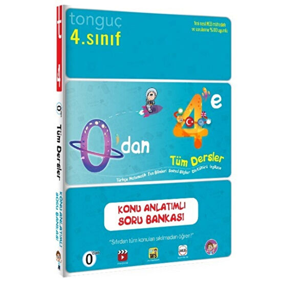 Tonguç Akademi Tonguç 0 Dan 4 E Konu Anlatımlı Soru Bankası Yardımcı Kitaplar Fiyatı