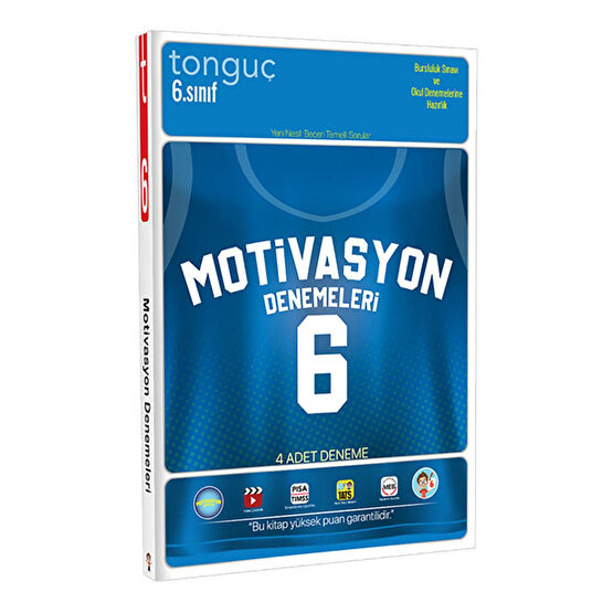 Tonguç Akademi Tonguç 6.sınıf 4 Lü Motivasyon Denemeleri Yardımcı Kitaplar Fiyatı