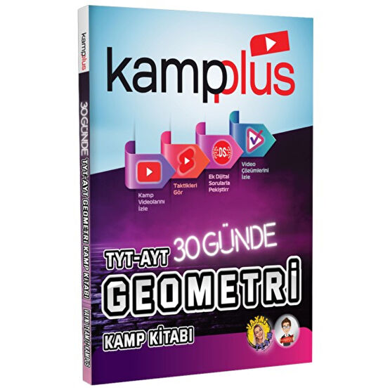 Tonguç Akademi Tonguç Kampüs Kampplus 30 Günde TYT - AYT Geometri Kampı Geometri Fiyatı