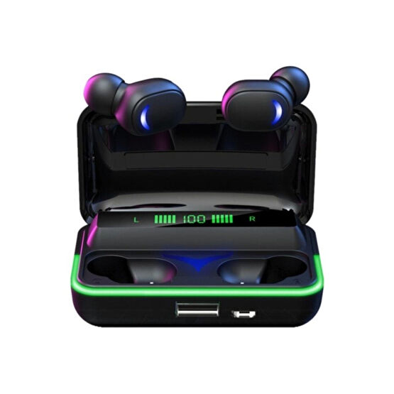 Torima E10 Oyuncu Rgb 5.1 Wireless 800mah Powerbank Özellikli Kablosuz Bluetooth Kulaklık Oyuncu Kulaklıkları Fiyatı