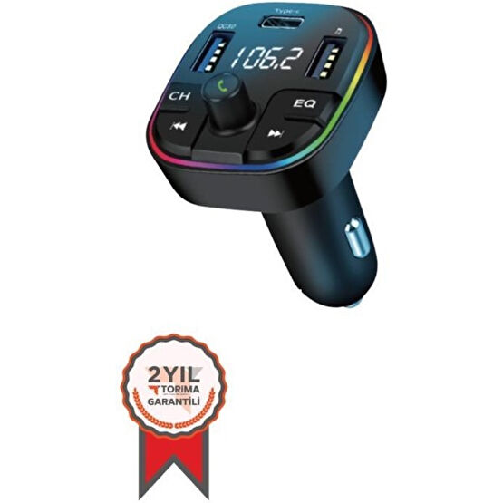 Torima G11 20W Pd Şarj Özellikli Dijital Göstergeli Bluetooth Fm Transmitter Oto Transmitterleri Fiyatı