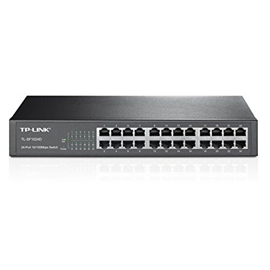 TP-Link Tl-Sf1024D 24 Port 10/100 Mbps %75 Enerji̇ Tasarruflu 13" Çeli̇k Kasa Switch Network Aksesuarları Fiyatı