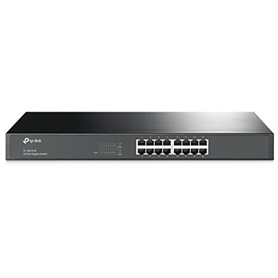 TP-Link Tl-Sg1016 16 Port 10/100/1000 Mbps % 15 Enerji Tasarruflu 19" Çelik Kasa GigaBit Switch USB & Firewire Ürünleri Fiyatı